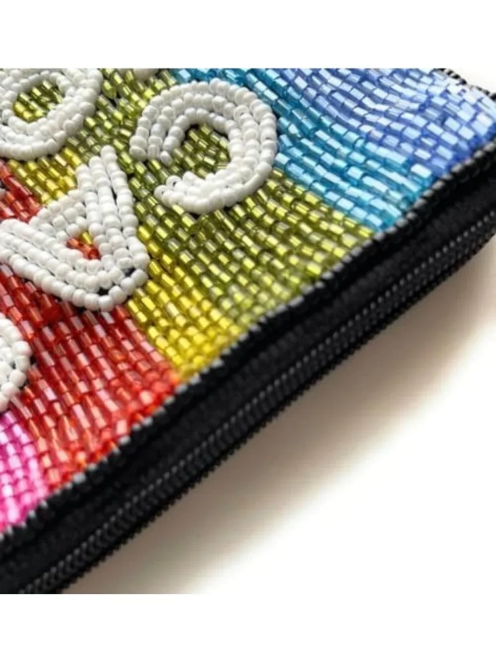 Beaded Coin Pouch Purse, Cute Small Wallet for Her, Perfect Birthday Gift Bag